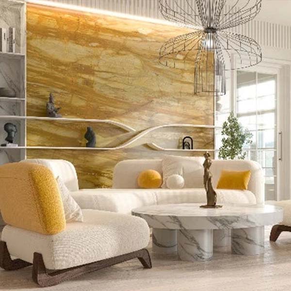 سنگ مرمریت زرد رنگ